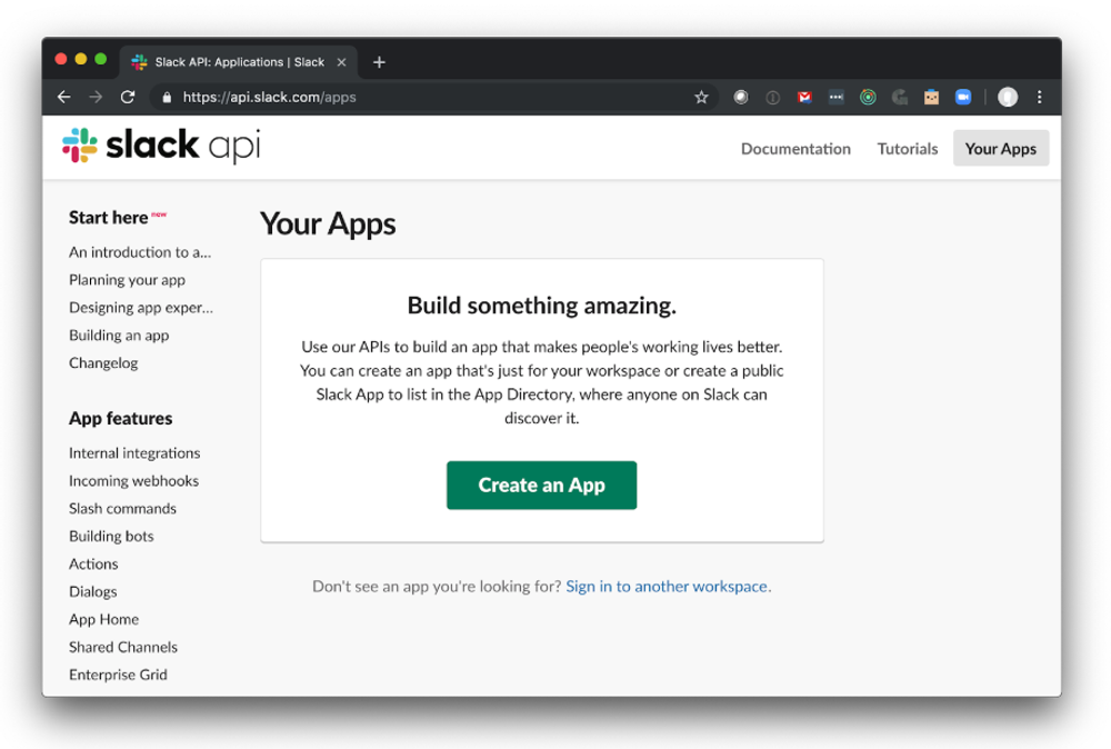Slack integration tutorial image