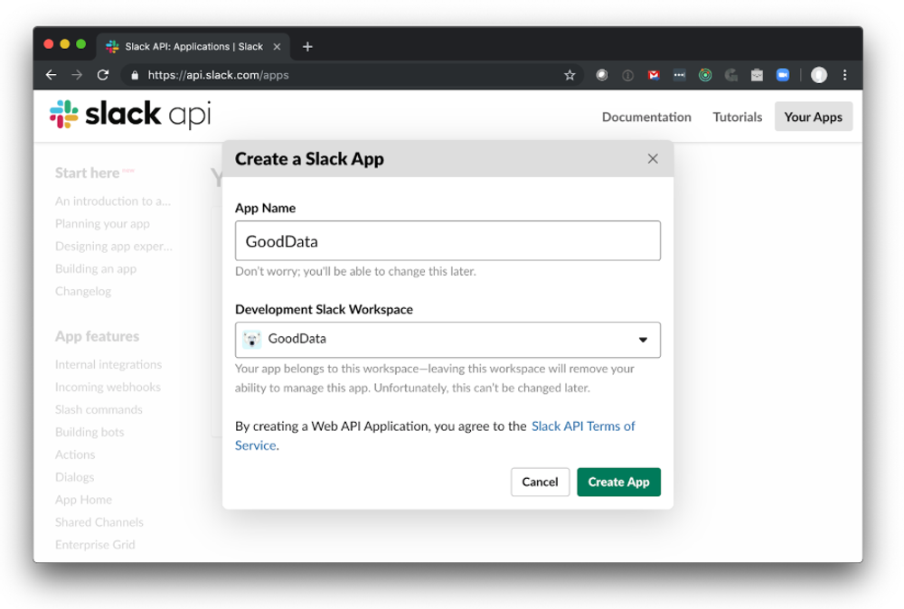Slack integration tutorial image