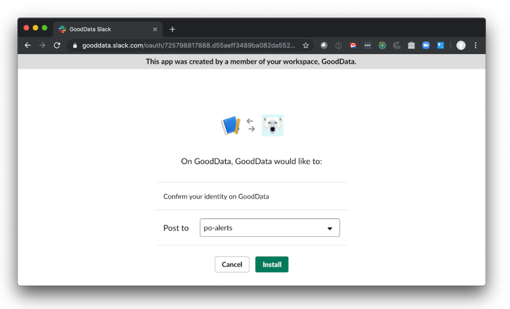 Slack integration tutorial image