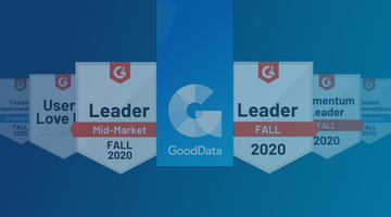 GoodData Climbs G2 Rankings as Businesses Double Down on Data