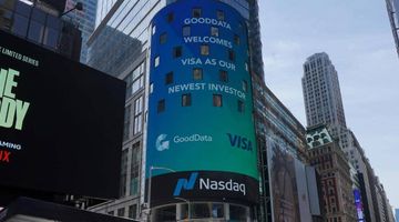 GoodData Announces Strategic Partnership and Investment from Visa