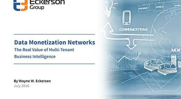 Eckerson Group Report: Data Monetization Networks